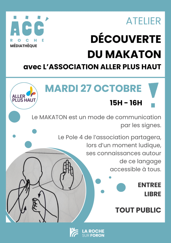 découverte du makaton atelier La Roche sur Foron